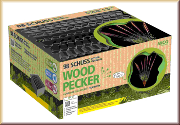 NICO Europe 59302 Woodpecker, 98 Schuss - Bild